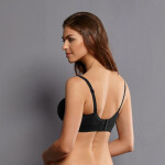 Seamless podprsenka na kojení moldovaná 5096 black - Anita Maternity 001 black XXL