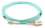 OEM Optický patch cord LC-SC / Duplex / 50/125 OM4 / 3m (0952)