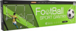 Branka fotbalová 2v1 + míč plast v krabici 66x21x7cm