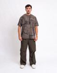 Tričko Carhartt WIP S/S Feather Tree T-Shirt Camo Feather Tree, Khaki garment dyed