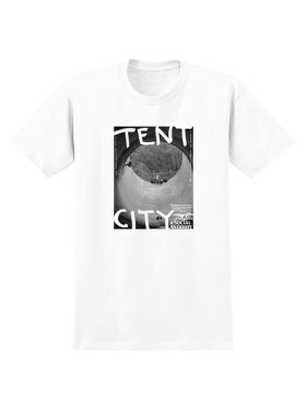Antihero TENT CITY WHT pánské tričko krátkým rukávem
