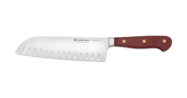 Wüsthof CLASSIC COLOUR Tasty Sumac / Nůž santoku / Duté výbrusy / 17 cm / Chrom-molybden-vanadová ocel (1061731717)
