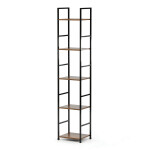 Regál, mdf, hnědá, GD-215 OLW