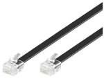MicroConnect Modulární kabel RJ12 2m černá (MPK102S)