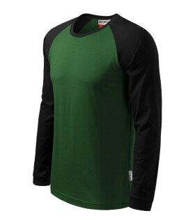 Street LS triko unisex lahvově zelená 2XL