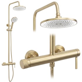 REA - Sprchový set Rivo Brush Gold REA-P8924