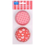PME Košíčky papírové s fólií Valentýn 60 ks
