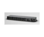 CyberPower Rack PDU, Switched & Metered, 1U, 16A, (8)C13, IEC-320 C20
