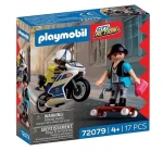 Playmobil® Action Heores 72079 Pronásledování na motorce