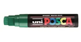 POSCA PC-17K tmavě zelená / Akrylový popisovač / hrot dláto / šířka stopy 15 mm (186363)