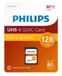 Philips SDXC 128GB / Paměťová karta / Class 10 / UHS-I U1 / čtení 80 MB/s (FM12SD55B/00)