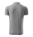 Urban polokošile pánská tmavě šedý melír 3XL