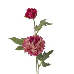 Bloomingville Umělá květina Chrysantemum Pink 47 cm, růžová barva, plast