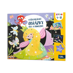 Vyškrabávací obrázky: Víly a princezny - Kvído - Albi