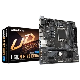 GIGABYTE H610M H V2 / H610M / LGA1700 / 2x DDR5 / PCIEx16 / 1x GLAN / mATX (H610M H V2)