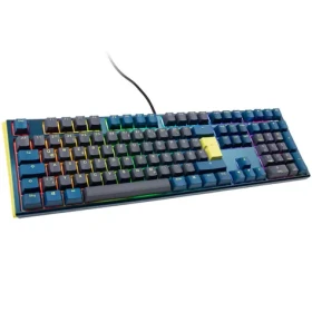 Ducky One 3 Daybreak Cherry MX-Brown modrá / herní klávesnice / podsvícená / mechanická / drátová USB-C / DE (DKON2108ST-BDEPDDBBHHC1)