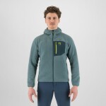 KARPOS M Moiazza Retro Hoodie Fleece, North Atlantic/Forest velikost: L