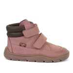 Dívčí zimní barefoot boty ZERU TEX Dark Pink, Froddo, G2110150-5, růžová - 25