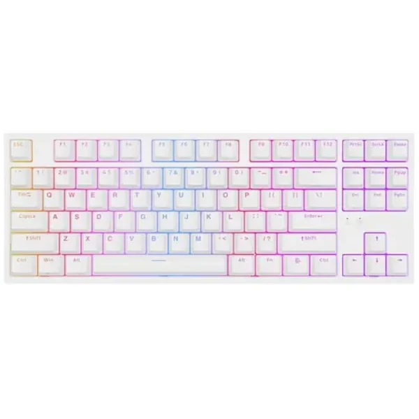 Genesis Thor 404 TKL RGB Gateron Yellow Pro bílá / herní klávesnice / USB (NKG-2070)