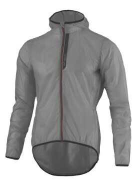 Pánská pláštěnka ETAPE VENTO, šedá transparent (vodní sloupec 5.000 mm, velikost XXL)