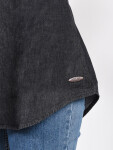 Alife and Kickin CARLAAK black denim dámská tílko - S