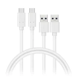 CONNECT IT Wirez USB-C (Type C) - USB 1m bílá / 2 ks v balení (CCA-5006-WH)
