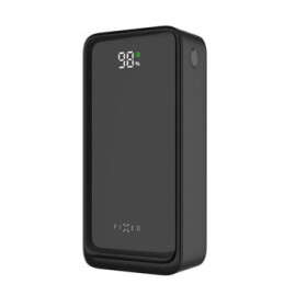 FIXED Powerbanka Zen2 20 s LCD displejem a výstupem PD 20W černá / 30 000 mAh (FIXZEN2-30-BK)