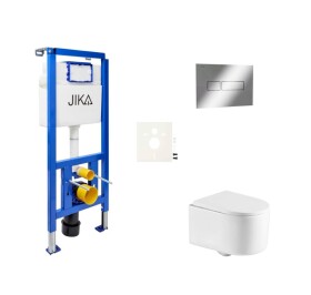 Závěsný WC set do lehkých stěn / předstěnová SAT SIKOJSREX72CR SIKOJSREX72CR