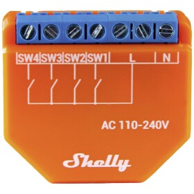 Shelly Plus i4 DC - Modul na aktivaci scén (WiFi)