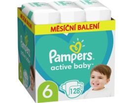 Pampers Active Baby, vel. 6, 128 ks