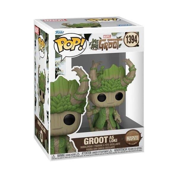 Funko POP Marvel: We Are Groot - Groot as Loki