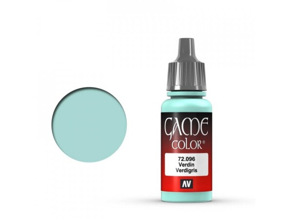 Vallejo Game Color 72096 Verdigris 18 ml