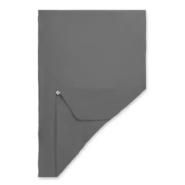 Hauck Měkké napínací prostěradlo 120x60, mušelín, dark grey (HK599297)