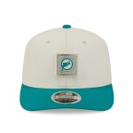 New Era Pánská kšiltovka Miami Dolphins NFL 2026 Training Camp Historic Logo 9SEVENTY Stretch-Snap Aqua