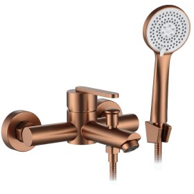 REA - Vanová nástěnná baterie Ontario Brush Copper REA-B0973