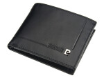Pánská kožená peněženka na šířku Pierre Cardin Hullkey, černá