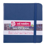 Talens Art Creation Sketch Book 12x12 cm 80 listů 140 g tmavě modrý