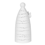 Räder Mini LED lucerna Angel of Light 11,7 cm, bílá barva, porcelán