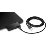 HP Pavilion Gaming 400 Černá / Podložka pod myš / 350x280 / LED podsvícení / USB port (5JH72AA)