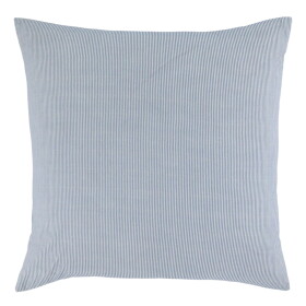 Chic Antique Bavlněný povlak na polštář Aix Milk Boy Stripes 50 × 50 cm, modrá barva, textil
