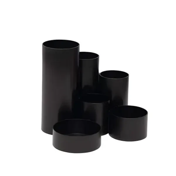 Maul MAULtubo Recycling černá / Stojánek na psací potřeby / 6 přihrádek / recyklovaný plast (4115690)