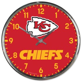 Hodiny Kansas City Chiefs NFL Chrome Team Design