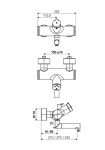 SCHELL - Vitus Umyvadlová baterie, chrom 016590699