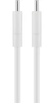 Goobay 66317 bílá / Nabíjecí a synchronizační kabel / USB-C / 1 m (66317)