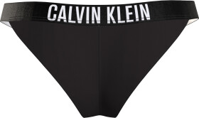 Dámské plavky spodní díl Brazilian Bikini Bottoms Intense Power KW0KW01984BEH černá Calvin Klein