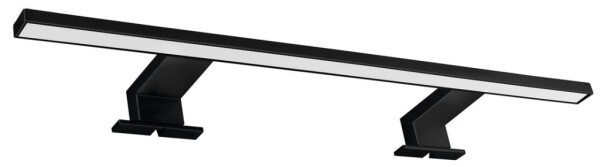 AQUALINE - SERAPA LED svítidlo, 9W, 230V, 600x40x100, IP44, hliník, černá mat SA148B