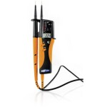 Fluke T150/VDE dvoupólová zkoušečka napětí, Kalibrováno dle (ISO), CAT III 690 V, CAT IV 600 V, LED, LCD, akustika , vib