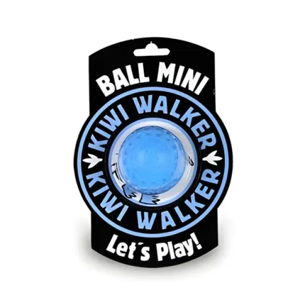 Kiwi Walker Plovací míček Mini modrá / Hračka pro psy / TPR pěna / 5 cm (TPR-833)