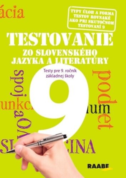 Testovanie zo slovenského jazyka literatúry Testy pre ročník