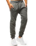 Pánské teplákové kalhoty tmavě šedé Dstreet UX2872 L